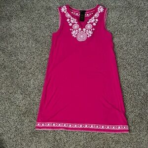 Pink bathing suit cover up or just dress